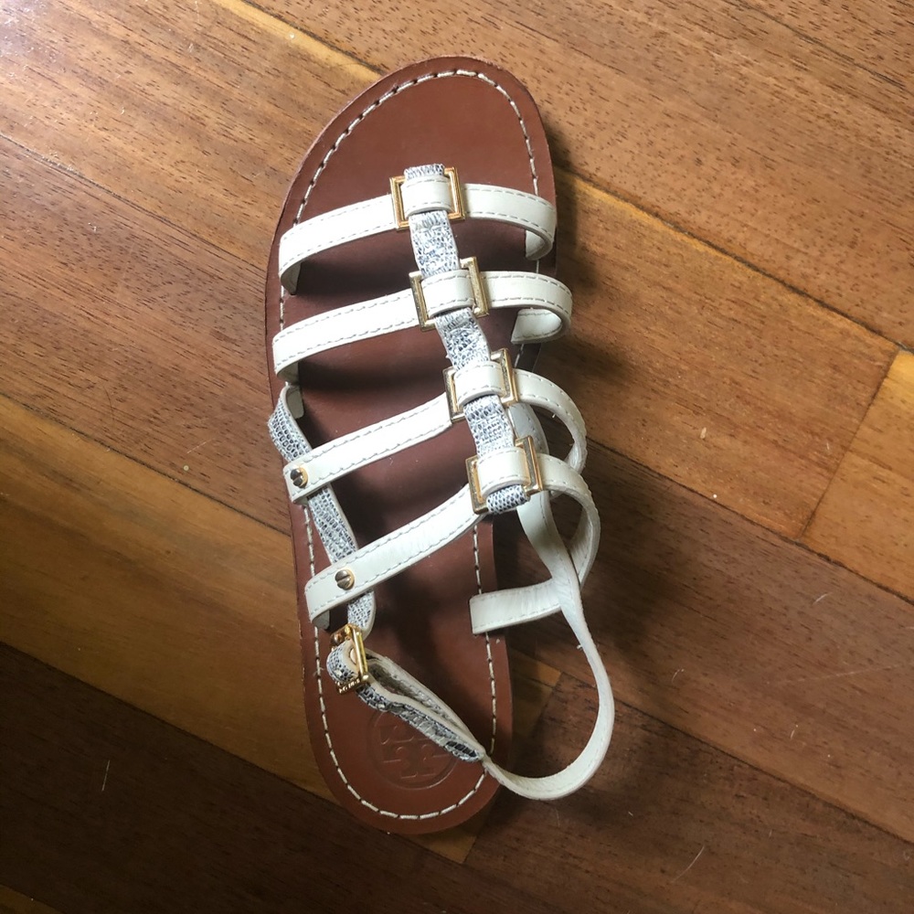 Tory Burch sandals. Worn once.